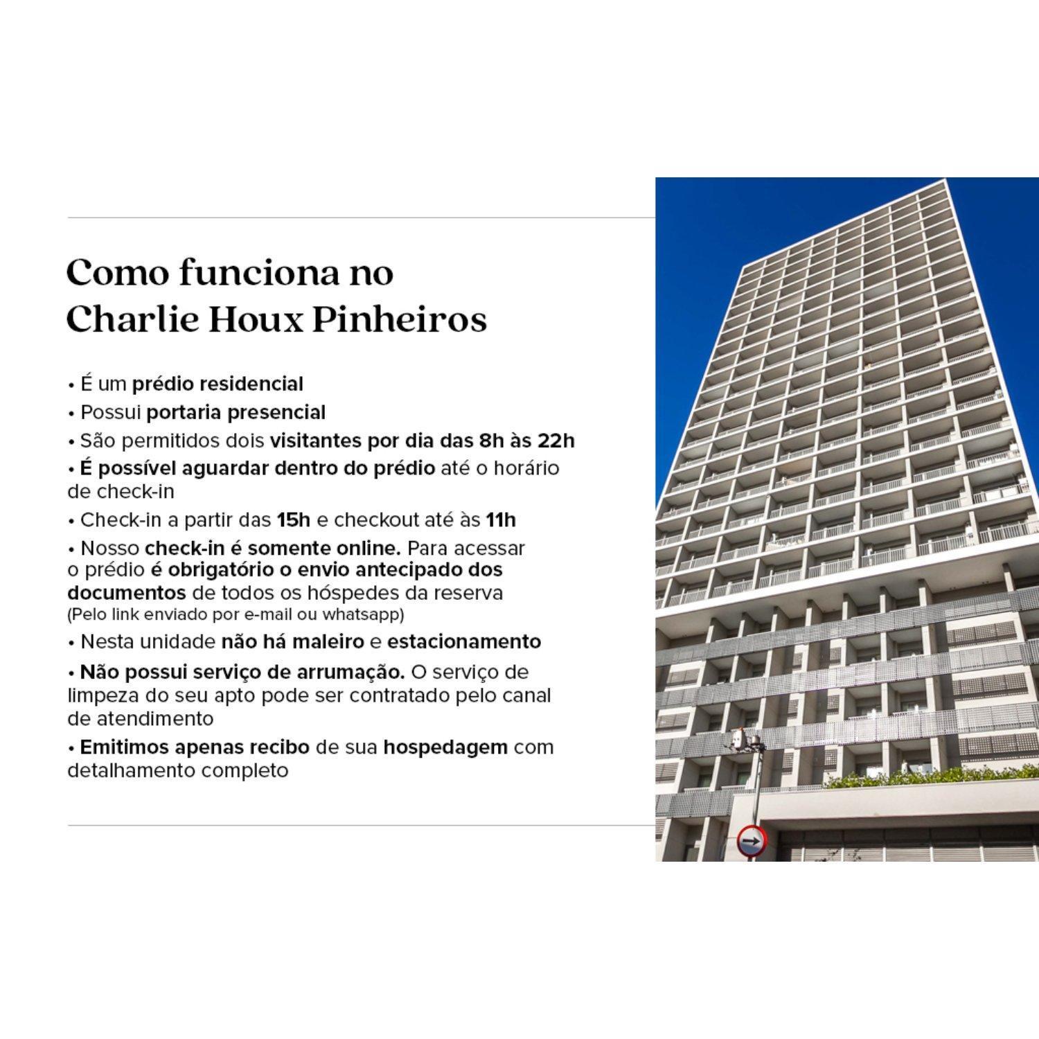 Charlie Houx Pinheiros Leilighet São Paulo Eksteriør bilde